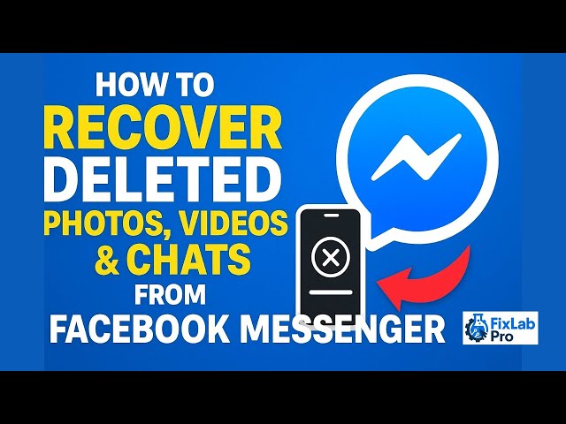 How to Recover Deleted Facebook Messages (100% Working) - 2025