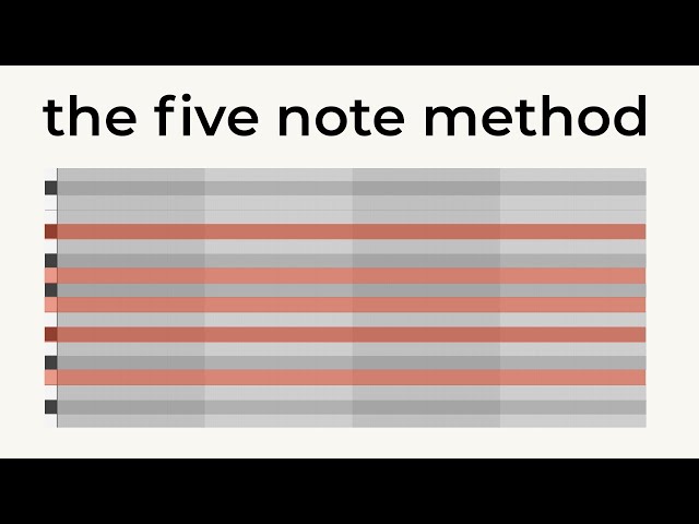 Stop writing awkward melodies and use...