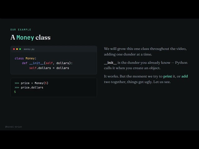 Python Dunder Methods Explained: Make Custom Classes Feel Native