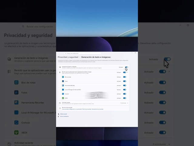 Turn this off in Windows!
