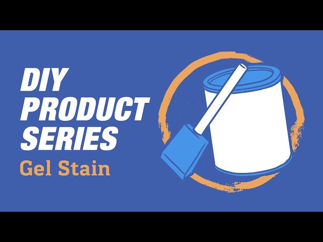 DIY Product Series - Gel Stain