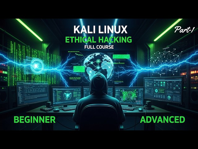 Kali Linux Ethical Hacking Full Course | Beginner to Advanced Level | Advanced Ethical Hacking