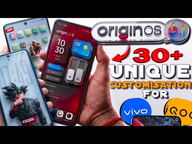 OriginOS 16.1🔥 Best Customisation Settings 🤩 | For Vivo & iQOO users #vivo #originos6 | OS 6.1
