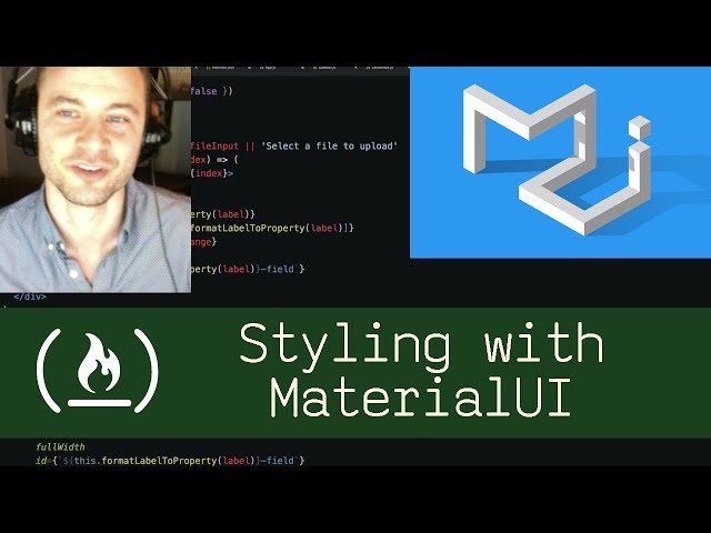 Styling React with MaterialUI (P4D5) - Live Coding with Jesse
