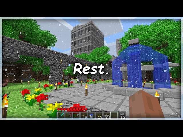 I'm Sick, so I'm Playing Minecraft Alpha