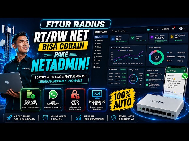 NETADMIN - FITUR RADIUS PART 1
