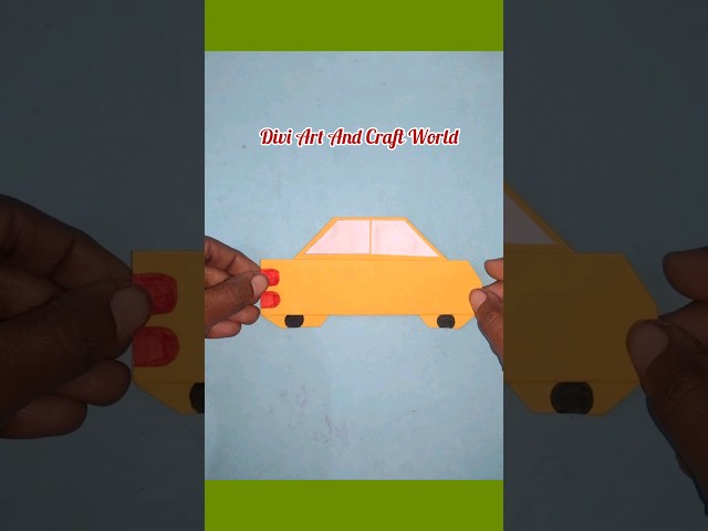 How to make paper car 🚗 / origami car #shorts #ytshorts