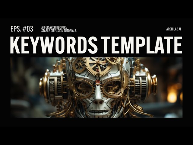 Download Now: Stable Diffusion Ultimate Architecture KEYWORD Template