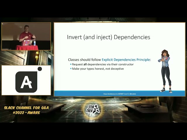 Steve @ardalis Smith - Clean Architecture With ASP.NET Core 6 - Stir Trek 2022