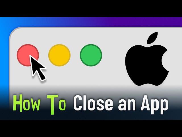 How to Close an App on MacBook (Quick & Easy Tutorial)