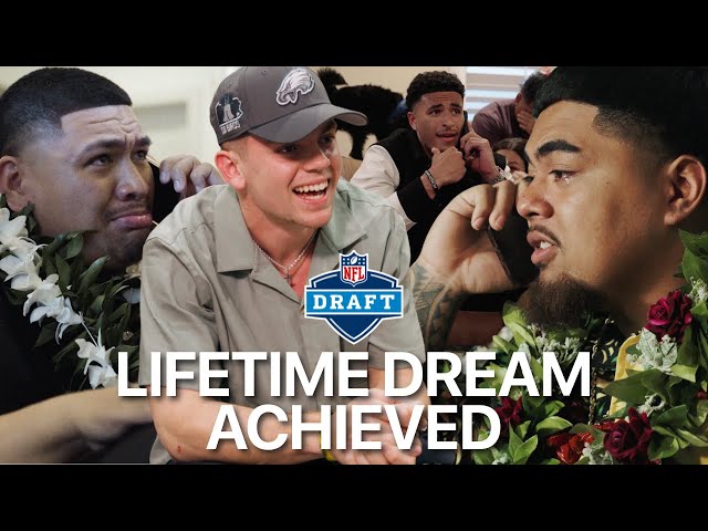 Top NFL Draft Reactions | Emotional Moments From Future Stars 🥹