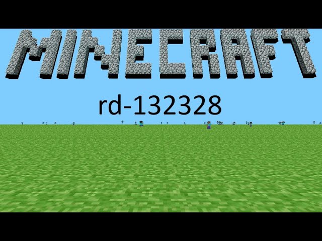 Minecraft Pre Classic rd-132328 Gameplay