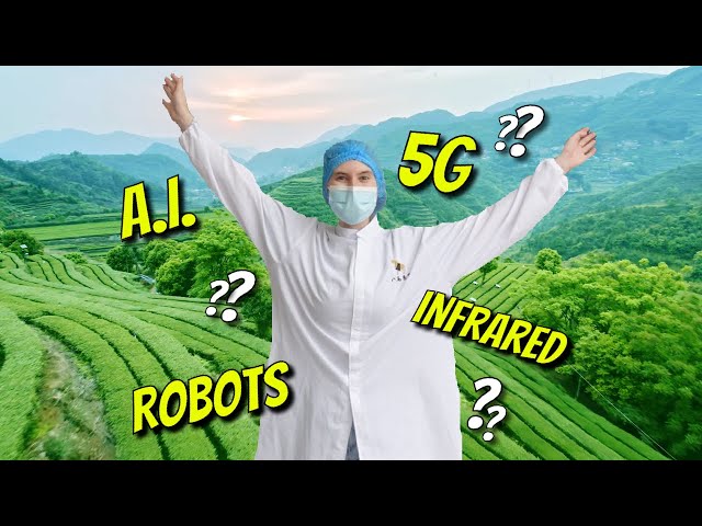 Who knew Chinese tea could be so HIGH TECH?!