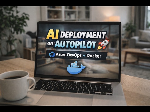 Hands-Free AI Deployment 🚀 Azure Pipelines + Docker for LLM Multi-Agent App  | Azure DevOps Tutorial