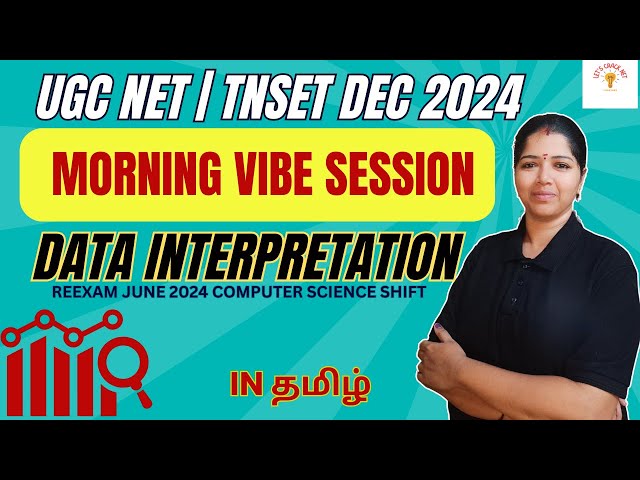 Data Interpretation  - UGC NET DEC 2024 | TNSET 2024
