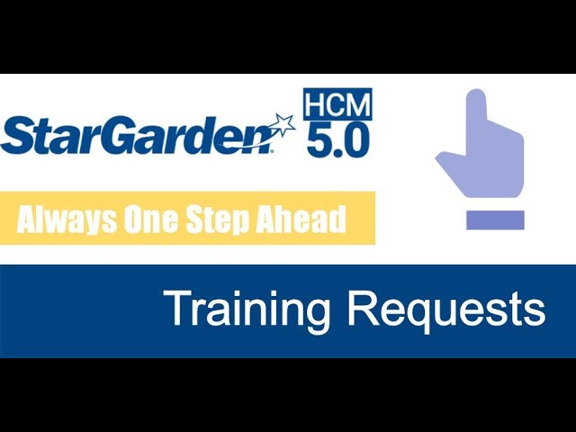 StarGarden HR Workflow - Training Request