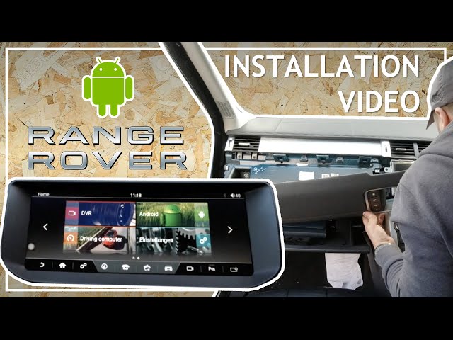 Range Rover Evoque Android 10.25" Installation Harman System