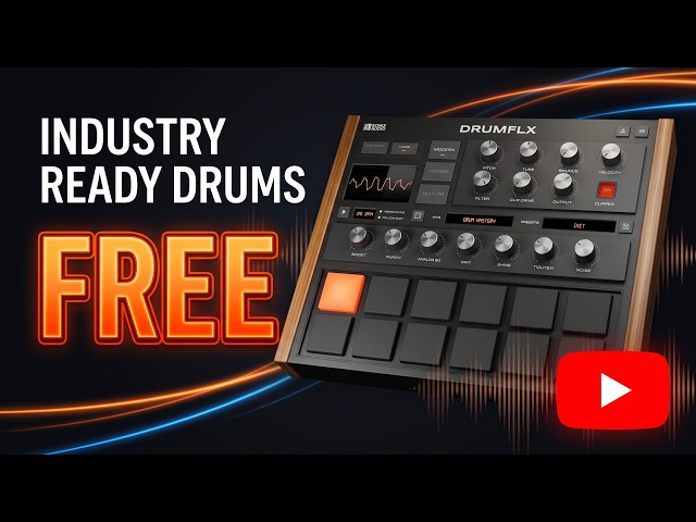 Best FREE Drum Plugin of 2026 ? Get Industry Ready Drums for FREE - DRUMFLX