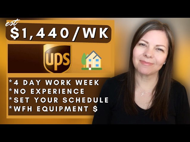 UPS is Hiring Remote plus No Experience Work From Home Jobs 2026