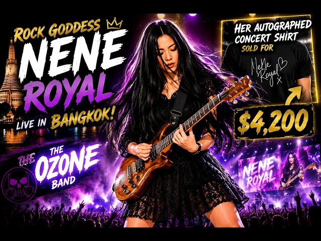 Someone Paid $4,000 For Her Shirt Live On Stage?! (Nene Royal Bangkok Concert)