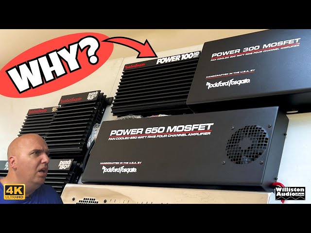 The WORST Rockford Fosgate Amp EVER? Power 100HD