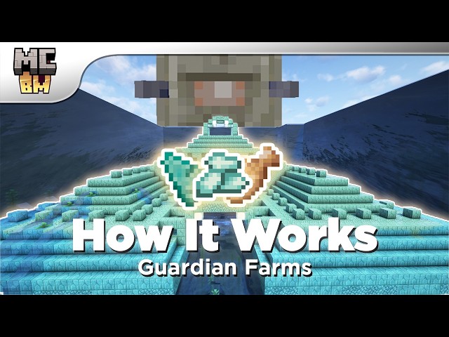 To Drain? Or not to Drain? - Guardian Spawning Guide | Minecraft Basic Mechanics