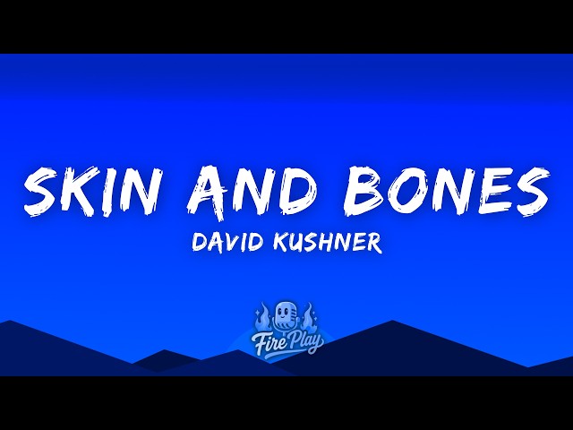 David Kushner - Skin and Bones (Lyrics)