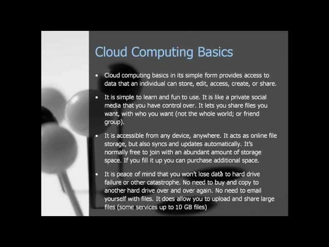 Cloud Computing Basics - A Non-Technical Explanation of cloud computing basics in Plain English