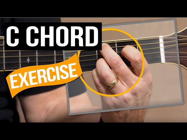 Funny C Chord Exercise (beginner guitar)