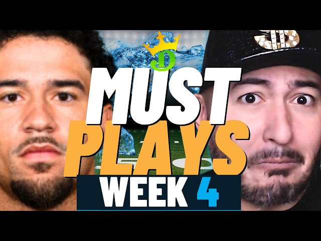 NFL DFS Week 4 MUST PLAYS (DraftKings Highest ROI Lineups!) | NFL DFS Picks + 2026 Fantasy Football