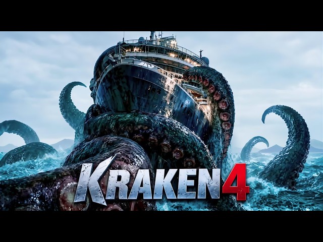 【FULL MOVIE 4K】Kraken 4:Giant Kraken Attacks a Warship! The City Faces a Sea Monster Disaster!