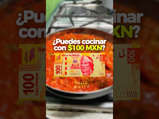 Receta con $100 pesos #shorts #shortvideo