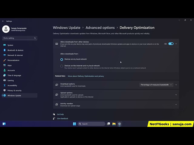 Windows 11 Update additional options explained