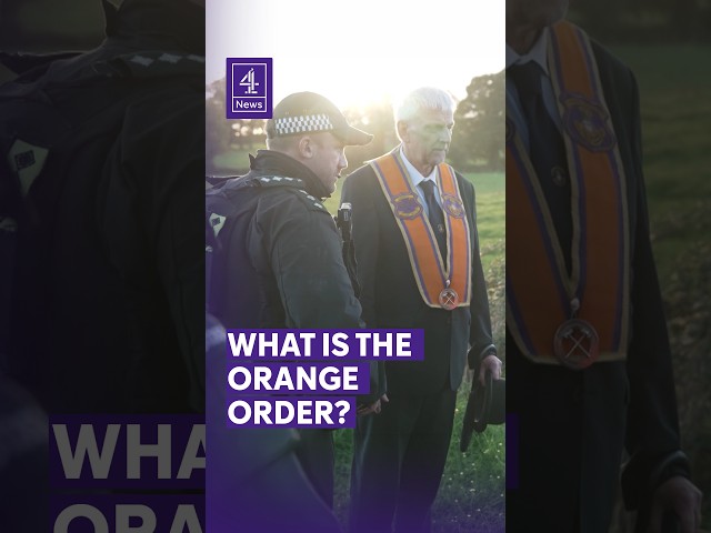 What is the Orange Order, and why has their parade been stopped?