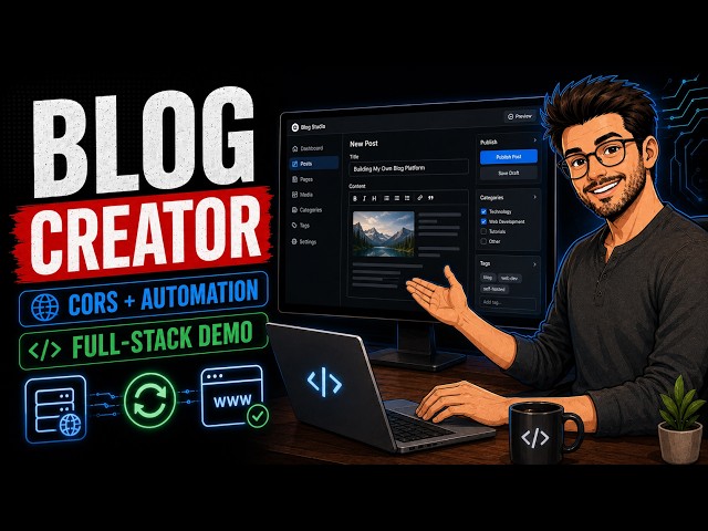 Building My Own Blog Creator | Full-Stack Development, CORS & Automation