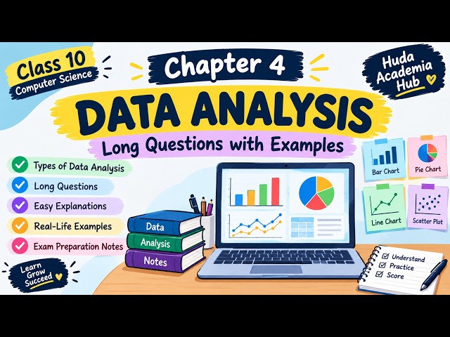 Types of Data Visualization | Long Questions with Examples | Data Visualization Notes | AI & ML