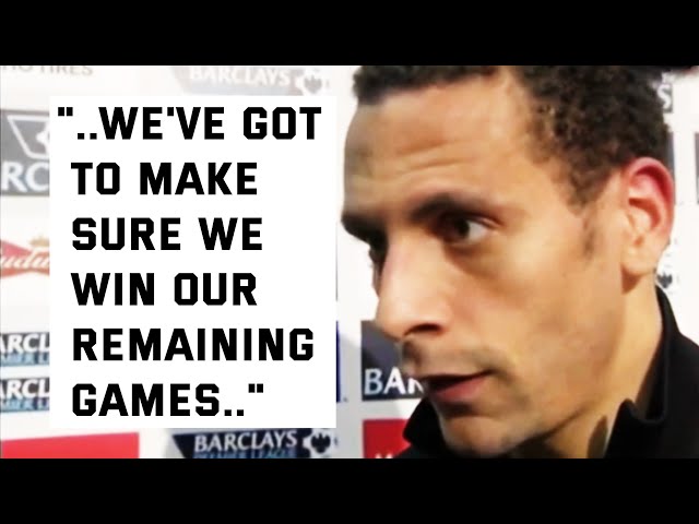 Manchester United v Arsenal | Rio Ferdinand & Owen Hargreaves Post-Match Interview | 2008