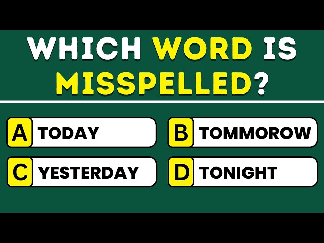 Your English Is Excellent If You Get 20/40 Right 🧠 English Quiz With Answers! 📚