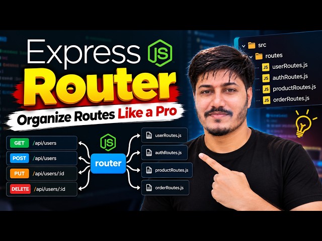 Express Router in Node.js | Organize Routes Like a Pro