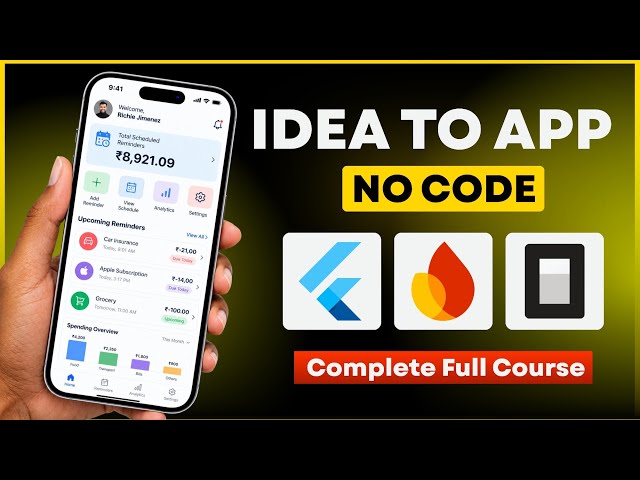 OpenCode + Complete Android App Development FREE Course | Build Full Stack App with AI (No Coding)