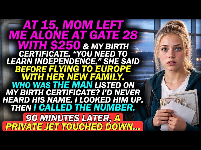 At 15, My Mom Left Me At Gate 28 With $250 and Flew to London With New family—She CONFESSED in Court