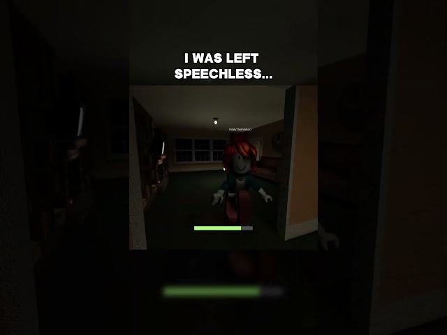 I WAS TOO STUNNED TO SPEAK... #roblox #robloxhorror #funnyclips #67 #funnymoments