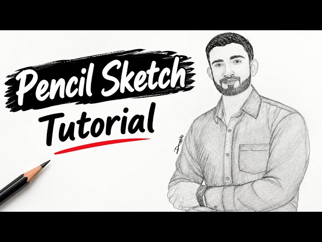 Easy Pencil Sketch Tutorial ✏️✨| Realistic Portrait Drawing Step by Step#art#drawing#sketch#boy