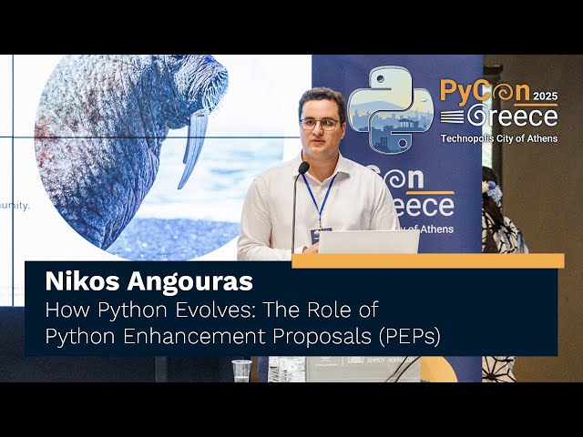 Nikos Angouras: How Python Evolves: The Role of Python Enhancement Proposals (PEPs)