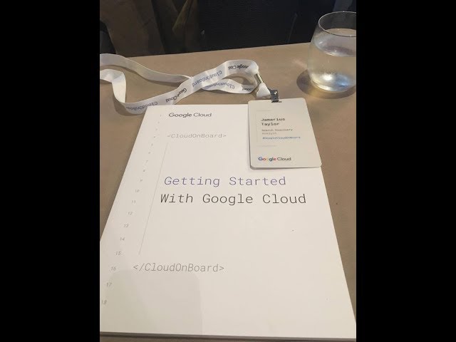 Google Cloud OnBoard Event in Atlanta