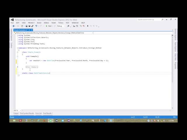 Introduce Foreign Method
