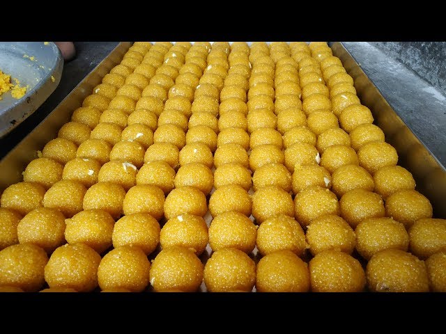 How Its Made | Boondi Laddu | boondi ladoo Sweet Making | Traditional Laddu Recipe | Indian Sweets