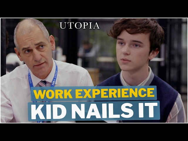 When The Work Experience Kid Is Better At Your Job 👶🏻 | #Utopia