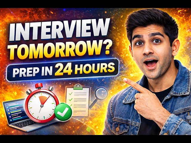 How to Prepare for an Interview in 24 Hours