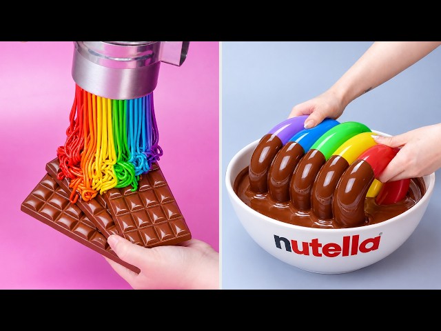 🌈 100+ Satisfying RAINBOW Cake Decorating Ideas | Amazing Chocolate Cake Decorating Compilation #3